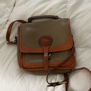 Vintage Dooney and Bourke grained leather bag